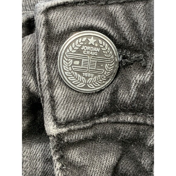Jordan Craig Sean Denim Jeans 32x32 Black Legacy Edition Destroyed Distressed - Picture 13 of 16
